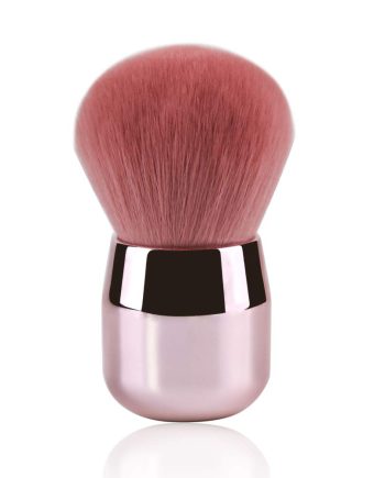 Foundation Brush, Large Pink Powder Brush Flat Arched Premium Durable Kabuki Makeup Brush Perfect For Blending Liquid,Cream and Flawless Powder,Buffing, Blending,Concealer …