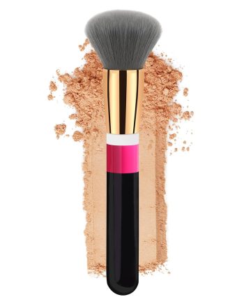 Foundation Brush Makeup Brushes Powder Flawless Powder Brush Highlighter Brush Blush Brush with Wooden Handle Aluminum Tube Perfect for Blending, Buffing Liquid, Powder, Foundation, Cream, Concealer